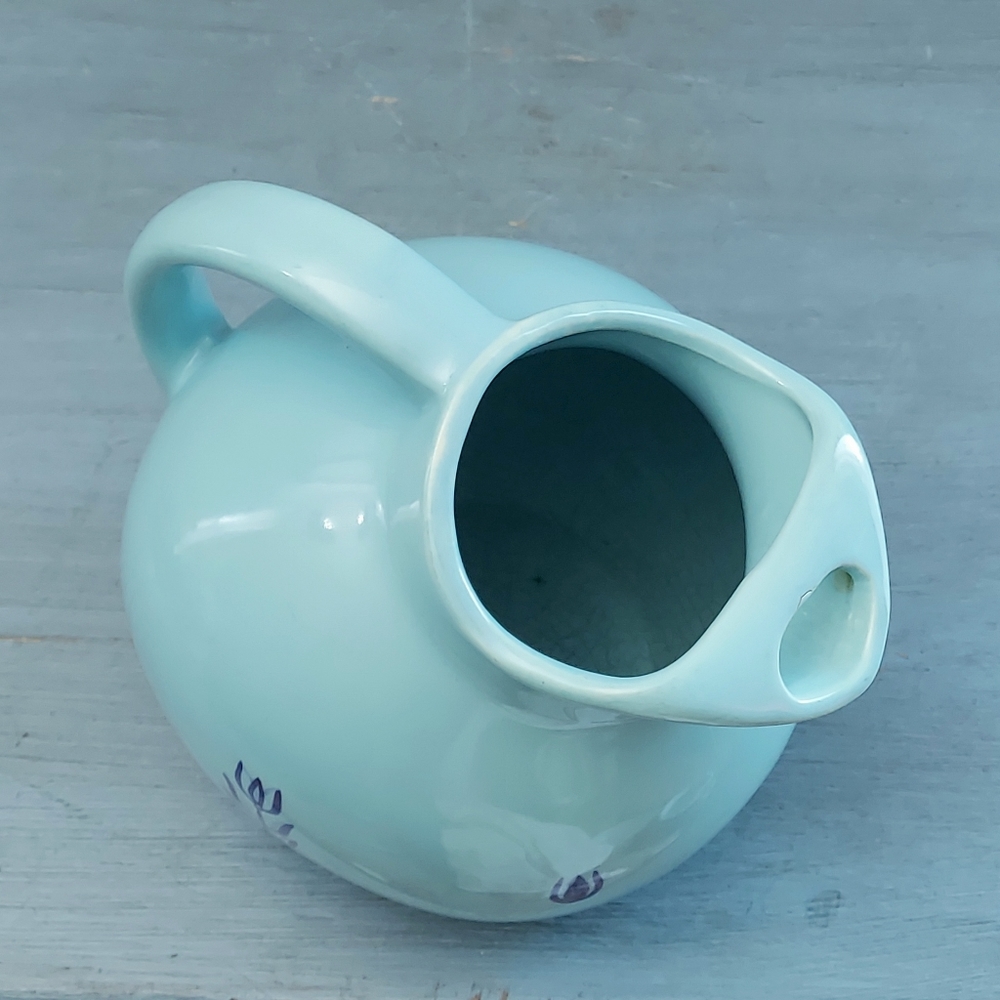 Blue Tulip Ball Pitcher - Picture 9 of 9